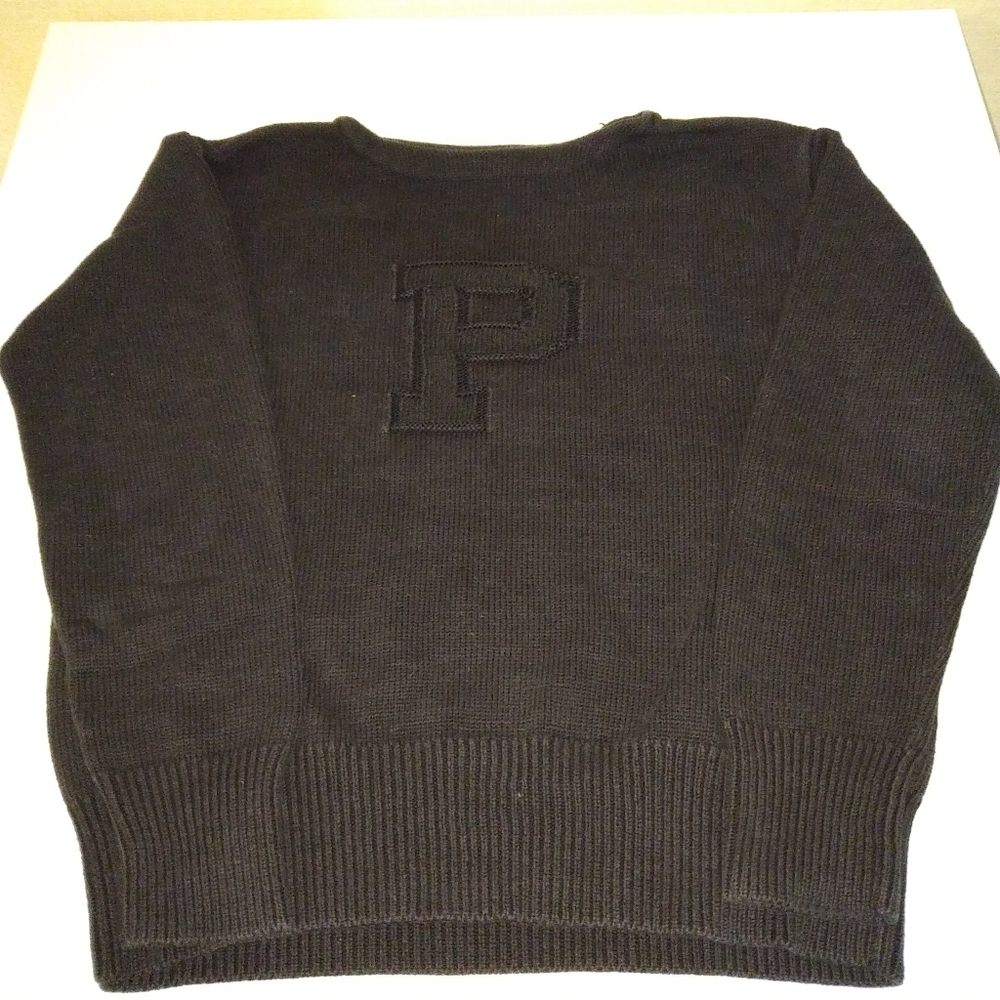 Polo Ralph Lauren black cotton sweater - M